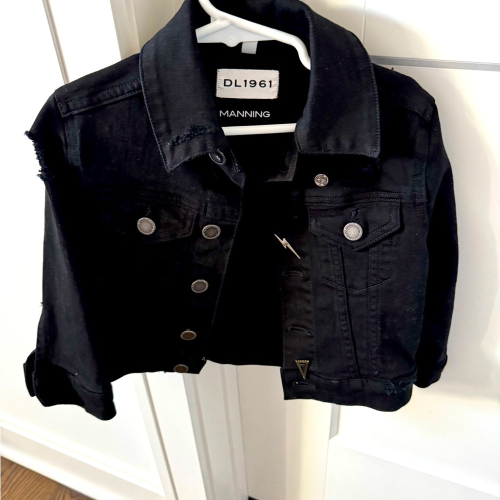 DL 1961 Manning Distressed Toddler Jean Jacket